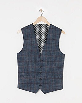 Warm Handle Prince of Wales Check Waistcoat
