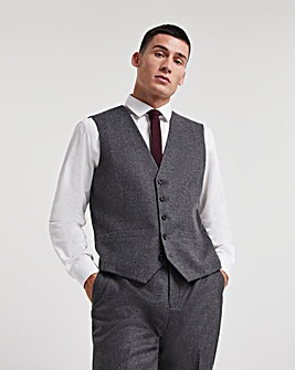 Plain Brushed Flannel Waistcoat