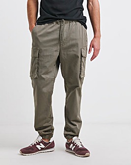 Elasticated Waist Cuffed Cargo