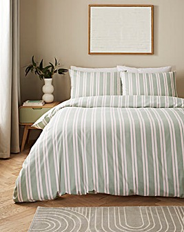 Pencil Stripe Duvet Set