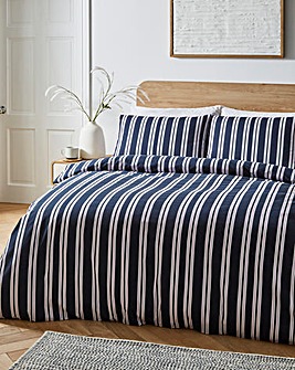 Pencil Stripe Duvet Set