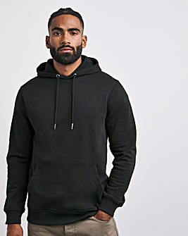 Cotton Blend Hoodie Long