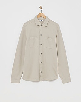 Interlock Button Shacket Reg