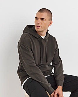 Garment Dyed Relax Fit Overhead Hoodie