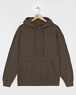 Garment Dyed Relax Fit Overhead Hoodie