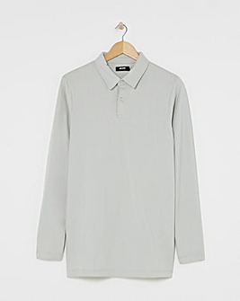 Long Sleeve Jersey Polo Long
