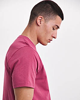 Pure Cotton Crew Neck T-Shirt Long