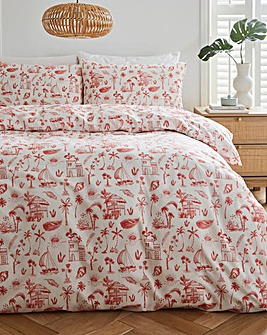 Fiji Floral Duvet Cover Set