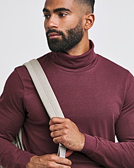 Long Sleeve Jersey Roll Neck Long