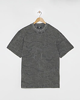 Relaxed Fit Camo Graphic T-Shirt