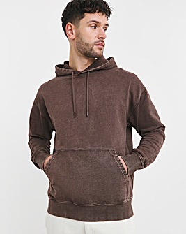 Garment Dyed Relaxed Fit Overhead Hoodie