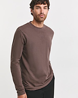 Garment Dyed Long Sleeve T-Shirt Long