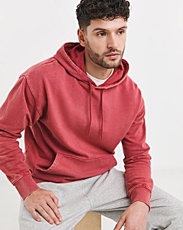 Garment Dyed Relaxed Fit Overhead Hoodie