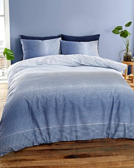 Ombre Geo Duvet Cover Set by Catherine Lansfield