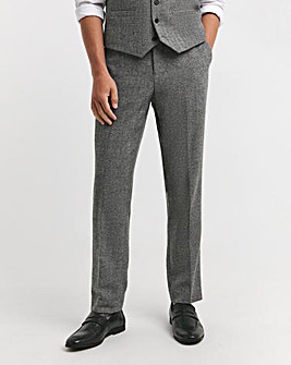 Herringbone Tweed Reg Fit Trouser