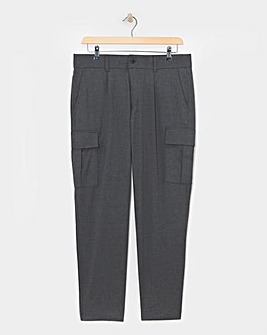 Tailored Flannel Cargo Trouser