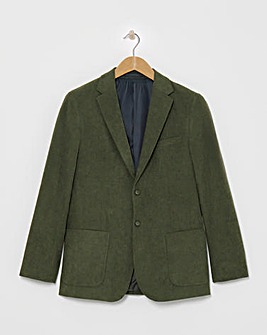 Cord Patch Pocket Suit Jacket