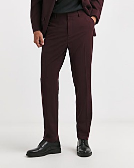 Tapered Fit Flat Front Trouser