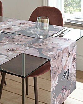 Catherine Lansfield Dramatic Floral Table Runner