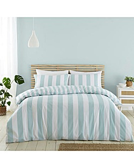 Catherine Lansfield Cove Stripe Duvet Set