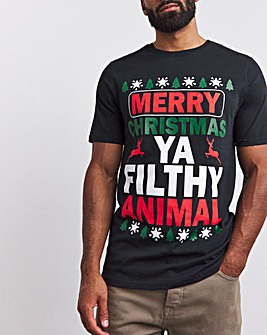 Xmas Graphic T-Shirt Long