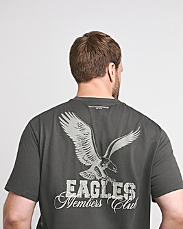 Relaxed Fit Eagle Graphic T-Shirt