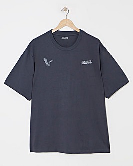 Relaxed Fit Eagle Graphic T-Shirt