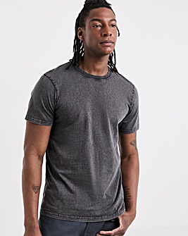 Acid Wash Relaxed Fit T-Shirt