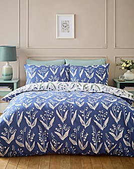 Julipa Lily Bluebell Duvet Cover Set