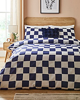 Gray & Osbourn Chequerboard Cover Duvet Set