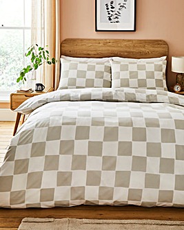 Gray & Osbourn Chequerboard Cover Duvet Set