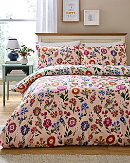 Julipa Harriet Floral Duvet Cover Set