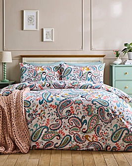 Julipa Paisley Floral Duvet Cover Set