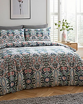 Amy Mirror Floral Duvet Cover Set