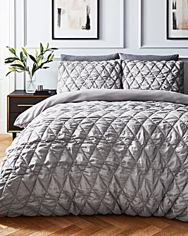 Joanna Hope Quilted Duvet Cover Set