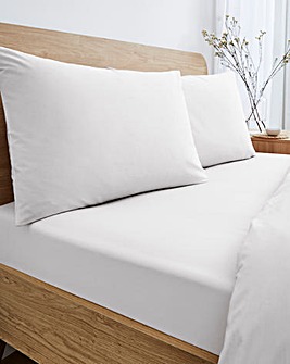 Pure Cotton 200TC Fitted Sheet