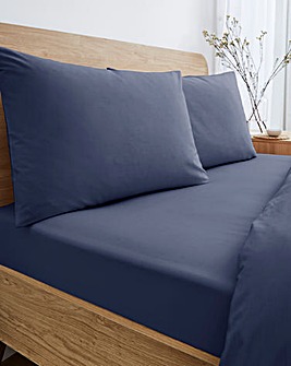 Pure Cotton 200TC Fitted Sheet