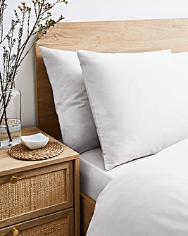 Pure Cotton 200TC Pillow Case Pair