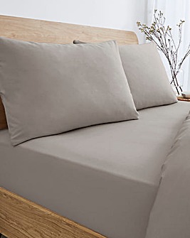 Pure Cotton 200TC Extra Deep Fitted Sheet