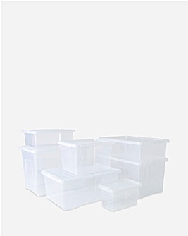 Wham Multisize Crystal Box and Lid 7 Piece Set
