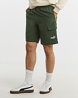 PUMA Essentials Small Logo 9" Woven Cargo Shorts