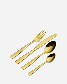 Viners Purity Gold 16 Piece Cutlery Set