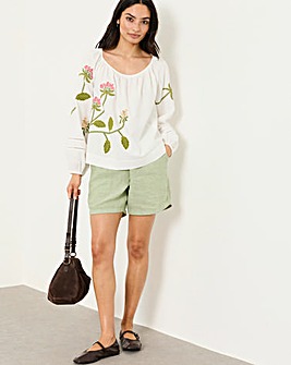 FatFace Dawn Embroidered Blouse