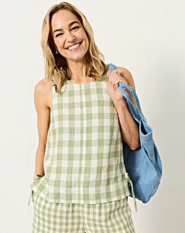 FatFace Dara Gingham Blouse