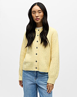 Object Long Sleeve Knit Cardigan