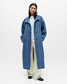 Object Denim Trenchcoat