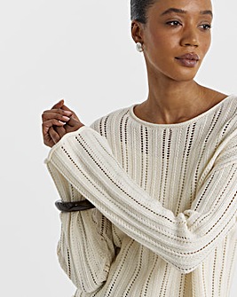 Jdy Ophelia L/S Boat Neck Pull Over Knit