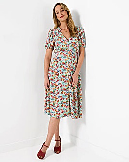 Joe Browns Penelope Floral Tea Dress