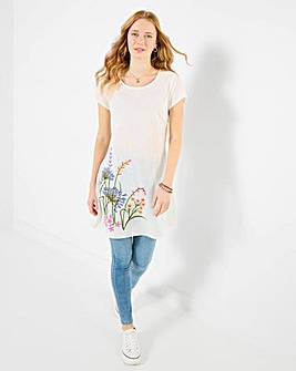 Joe Browns Spring Meadow Embroidered Tunic Top
