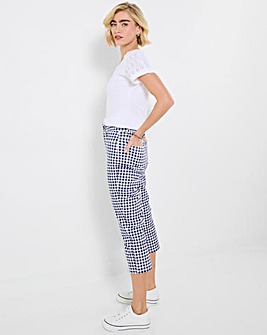 Joe Browns Penelope Gingham Capri Pants